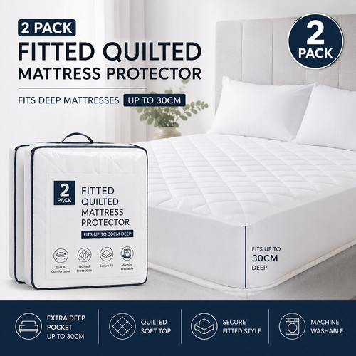 2er pack luxus gesteppter - pack,